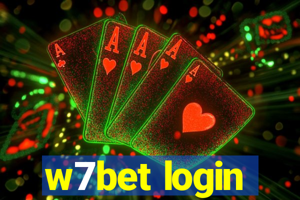 w7bet login